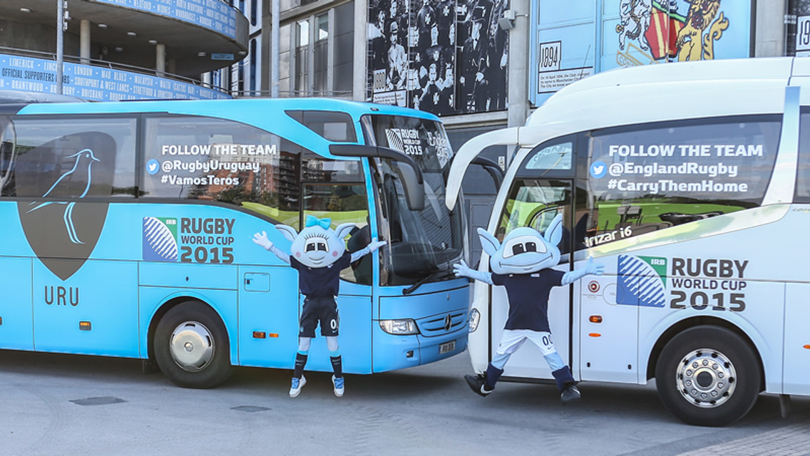 Rugby World Cup comes to Manchester