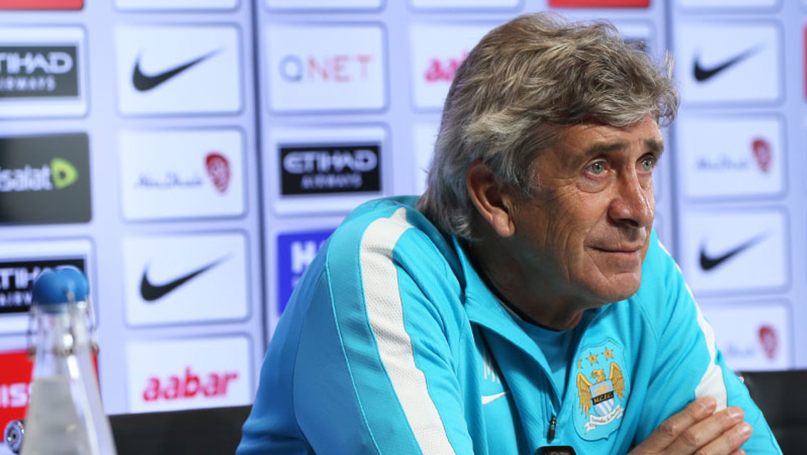 Everton v City: Pellegrini press conference 2
