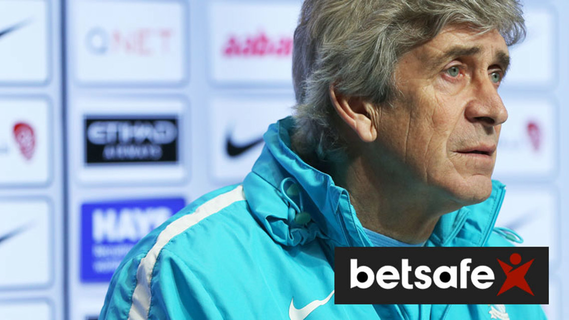 City v Everton: Pellegrini preview 1/2