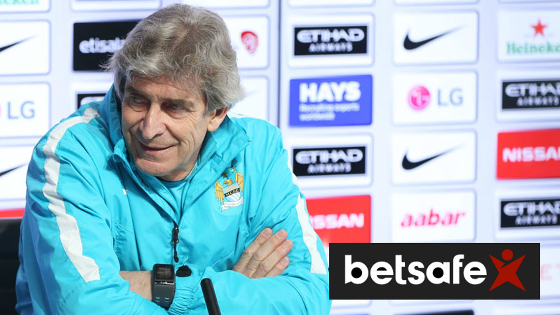 Manuel Pellegrini addresses the media ahead of City v Crystal Palace