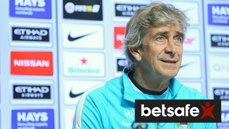 Manuel Pellegrini previews Stoke v Manchester City