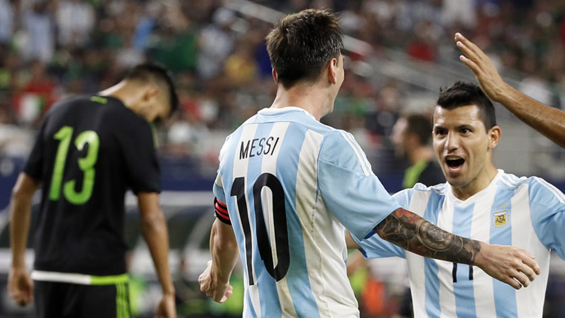Messi-Aguero partnership ignites for Argentina
