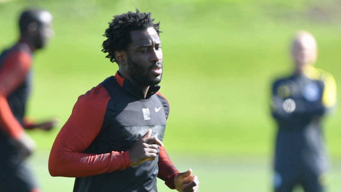 BONY: Striker works hard at the CFA