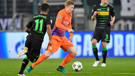 Kevin De Bruyne in action