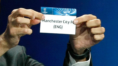In the hat: Manchester City