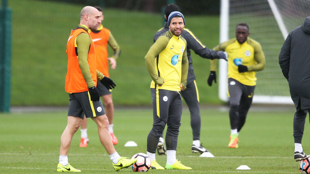 Aguero and Zabaleta