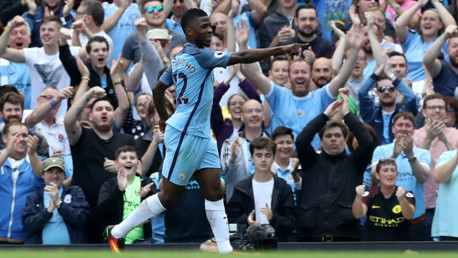 HEAVEN SENT: Kelechi at his clinical best
