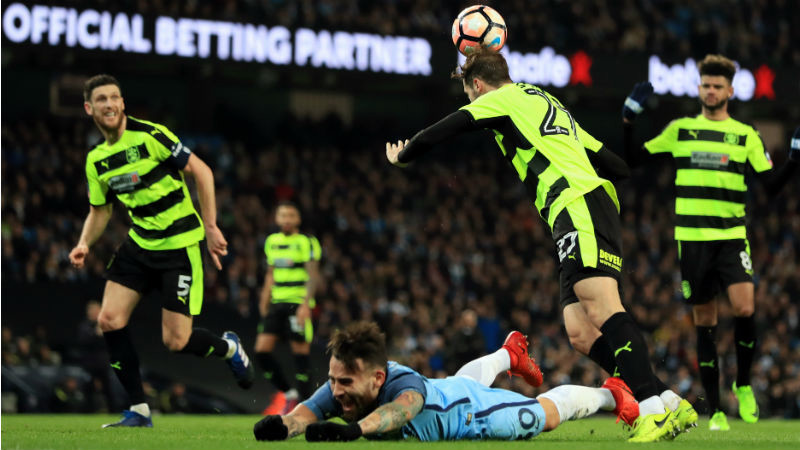 Otamendi fouled