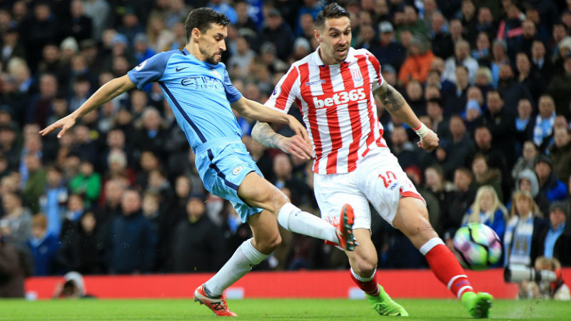 Jesus Navas v Stoke