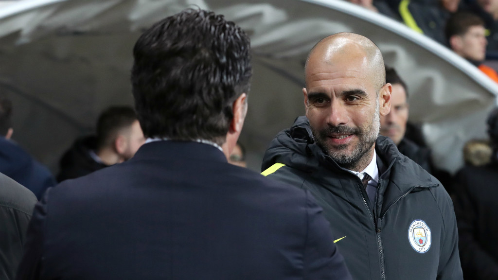 pep guardiola and walter mazzarri shake hands