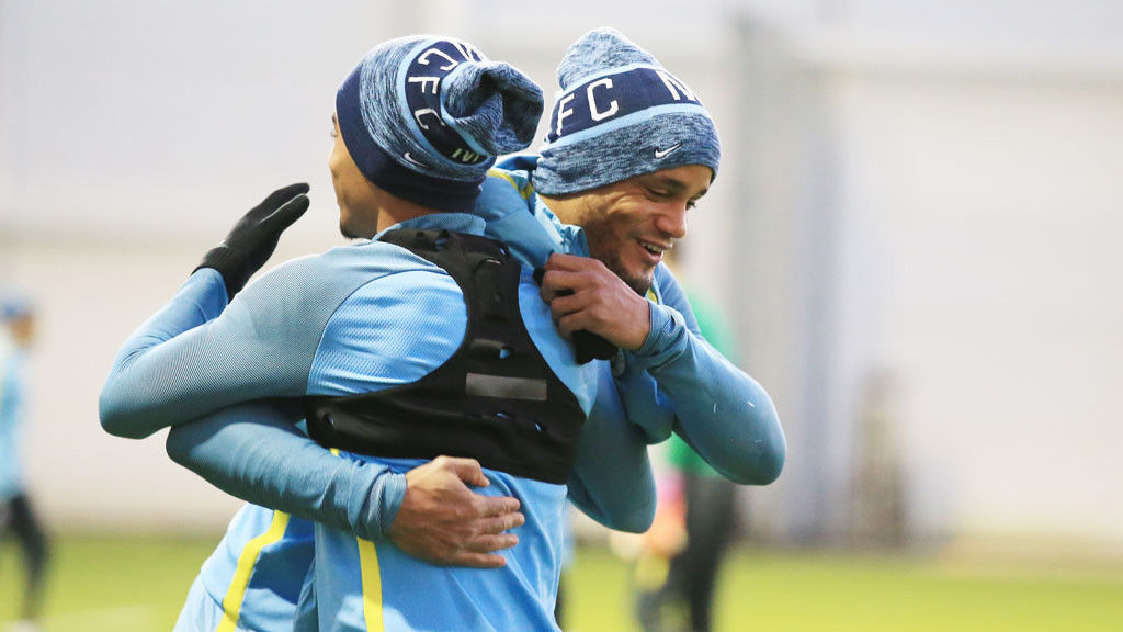 gabriel jesus in training