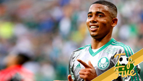 Especial: top 5 gols de Gabriel Jesus