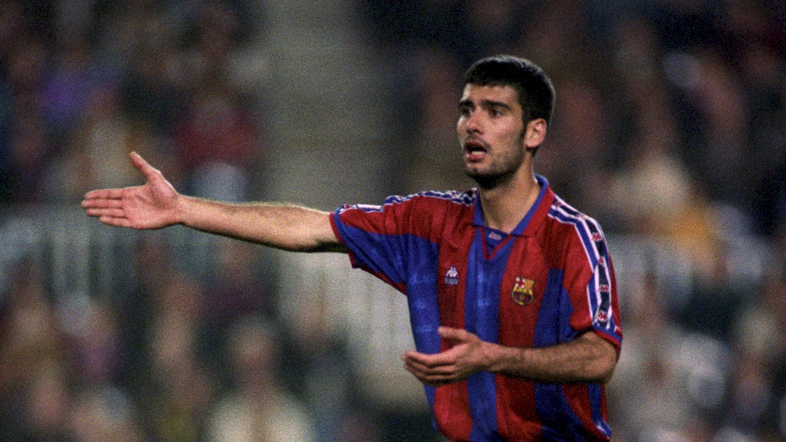 Pep playing