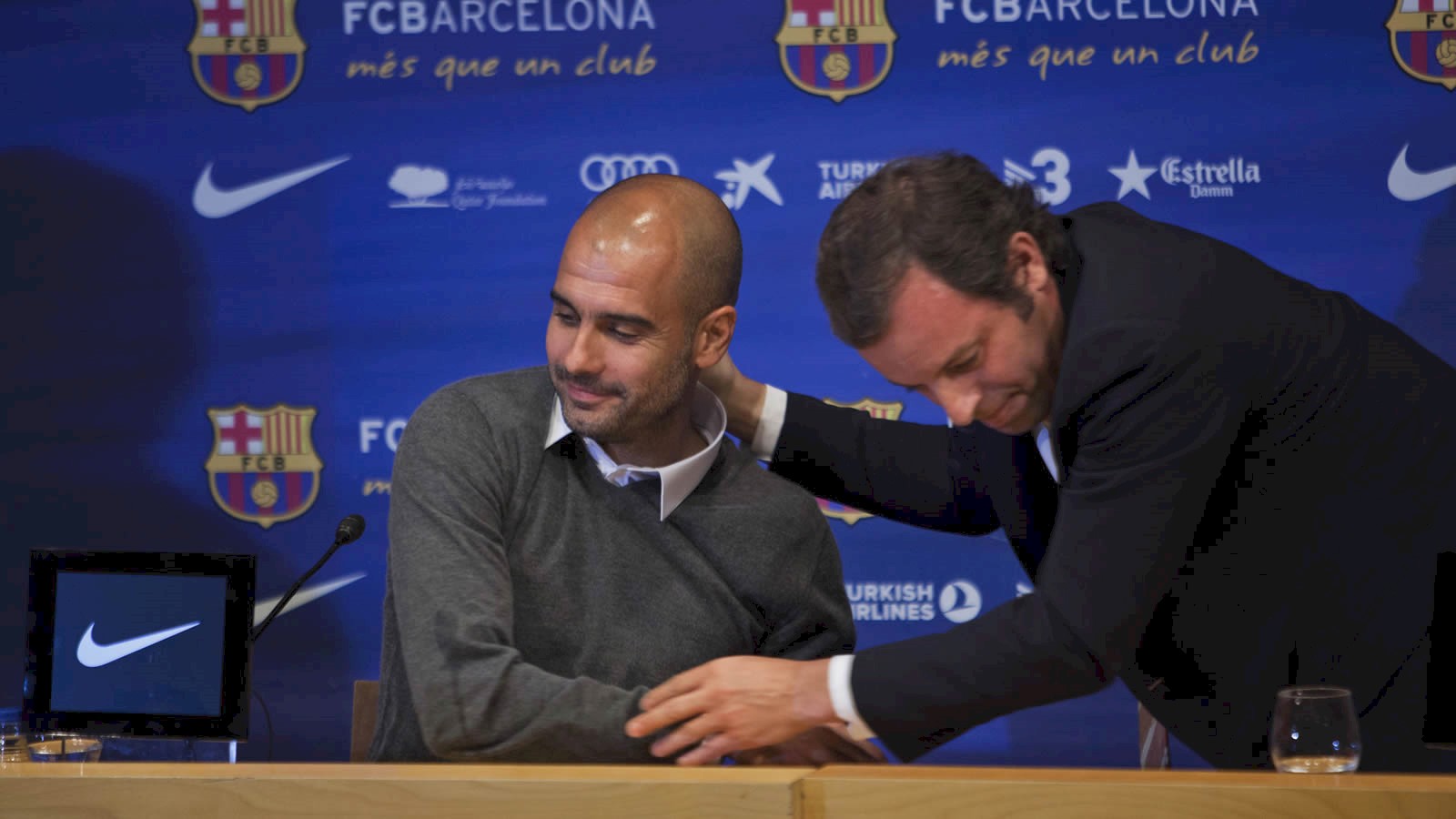 Pep steps down at Barca