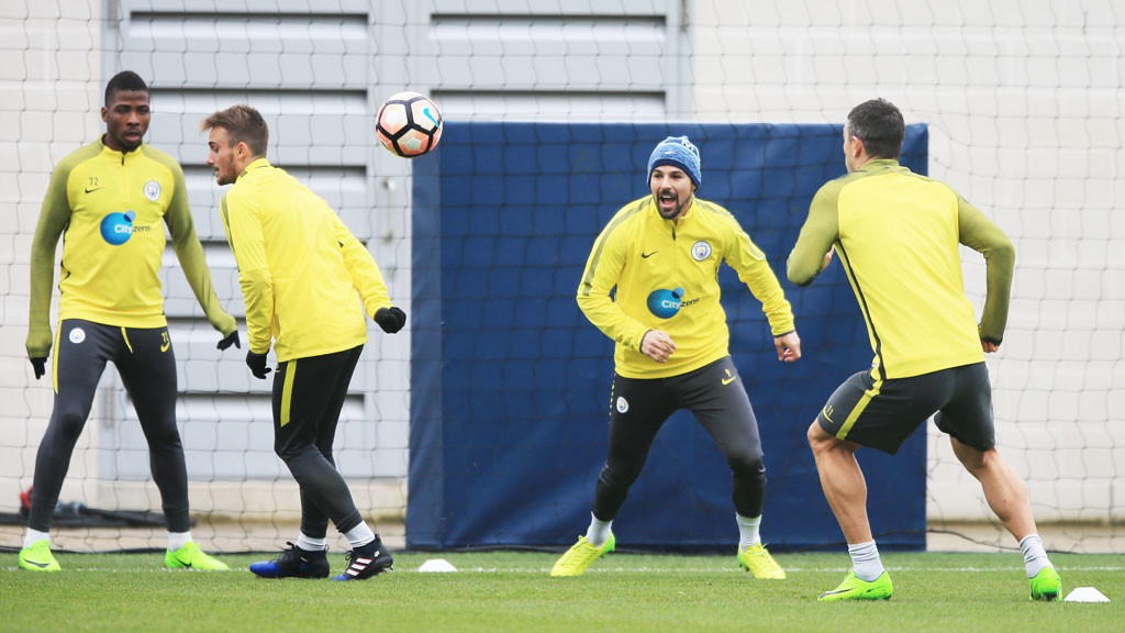Nolito in training