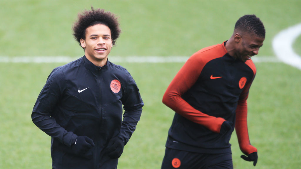 Leroy Sane and Kelechi