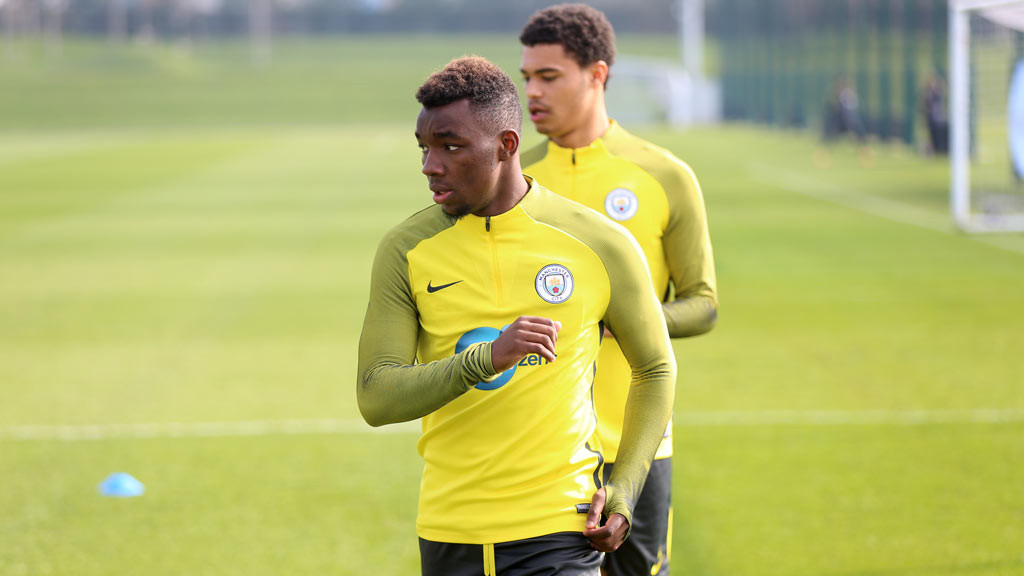 Thierry Ambrose in training