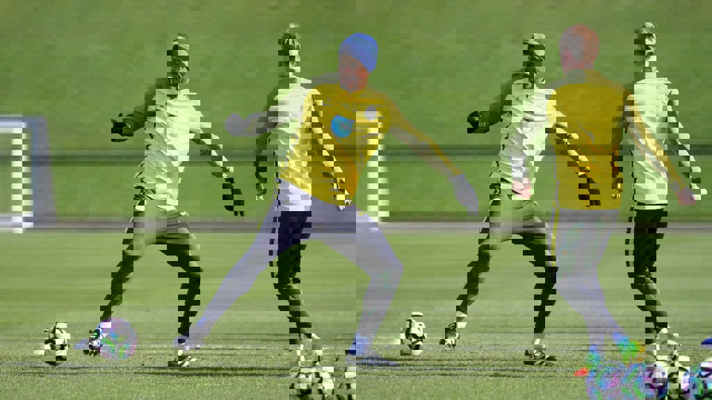 Kompany stretches
