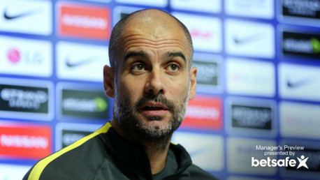 Pep chats ahead of West Brom v City