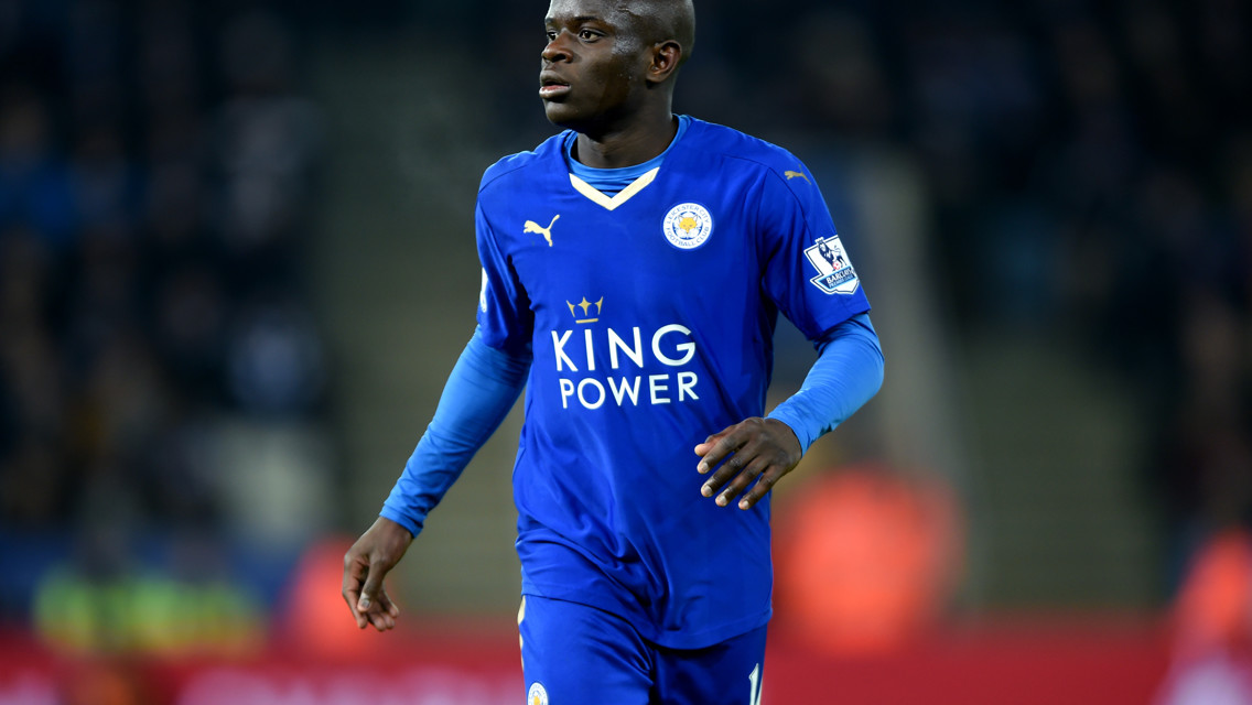 N'GOLO KANTE: City have been linked with the Leicester midfielder in Friday's papers.