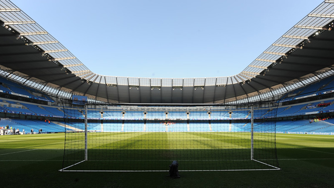 City of Manchester Stadium internal shot