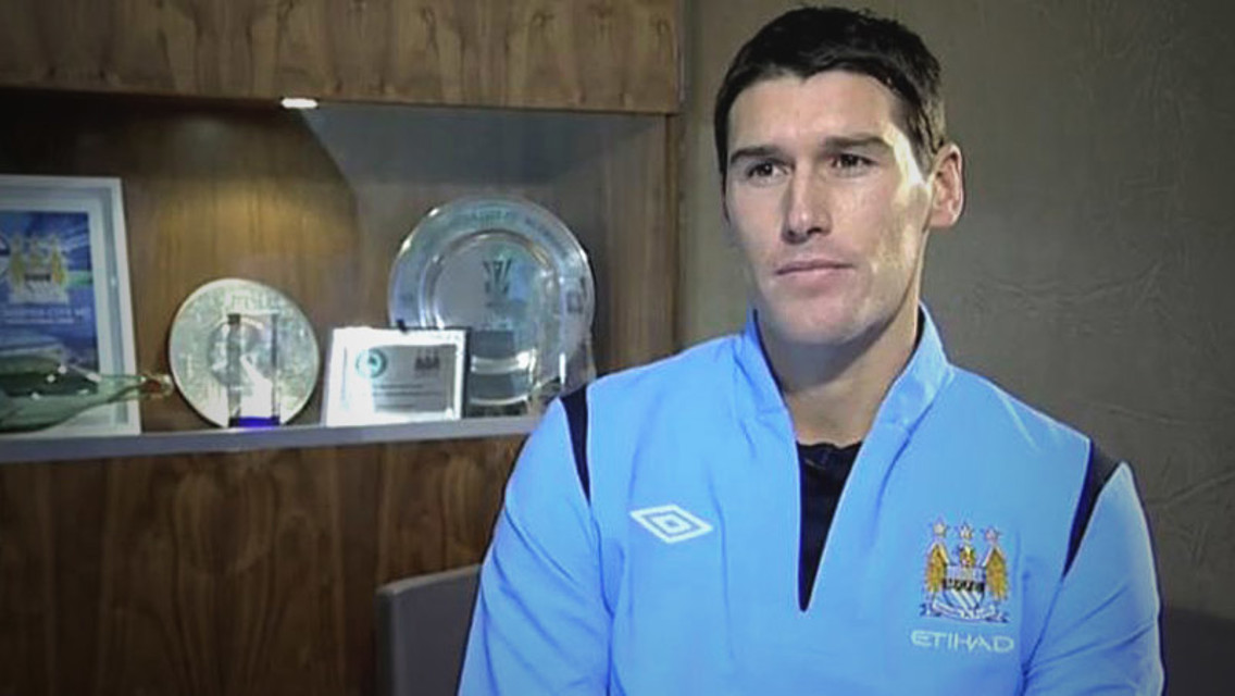 Gareth Barry in his first interview with MCFC