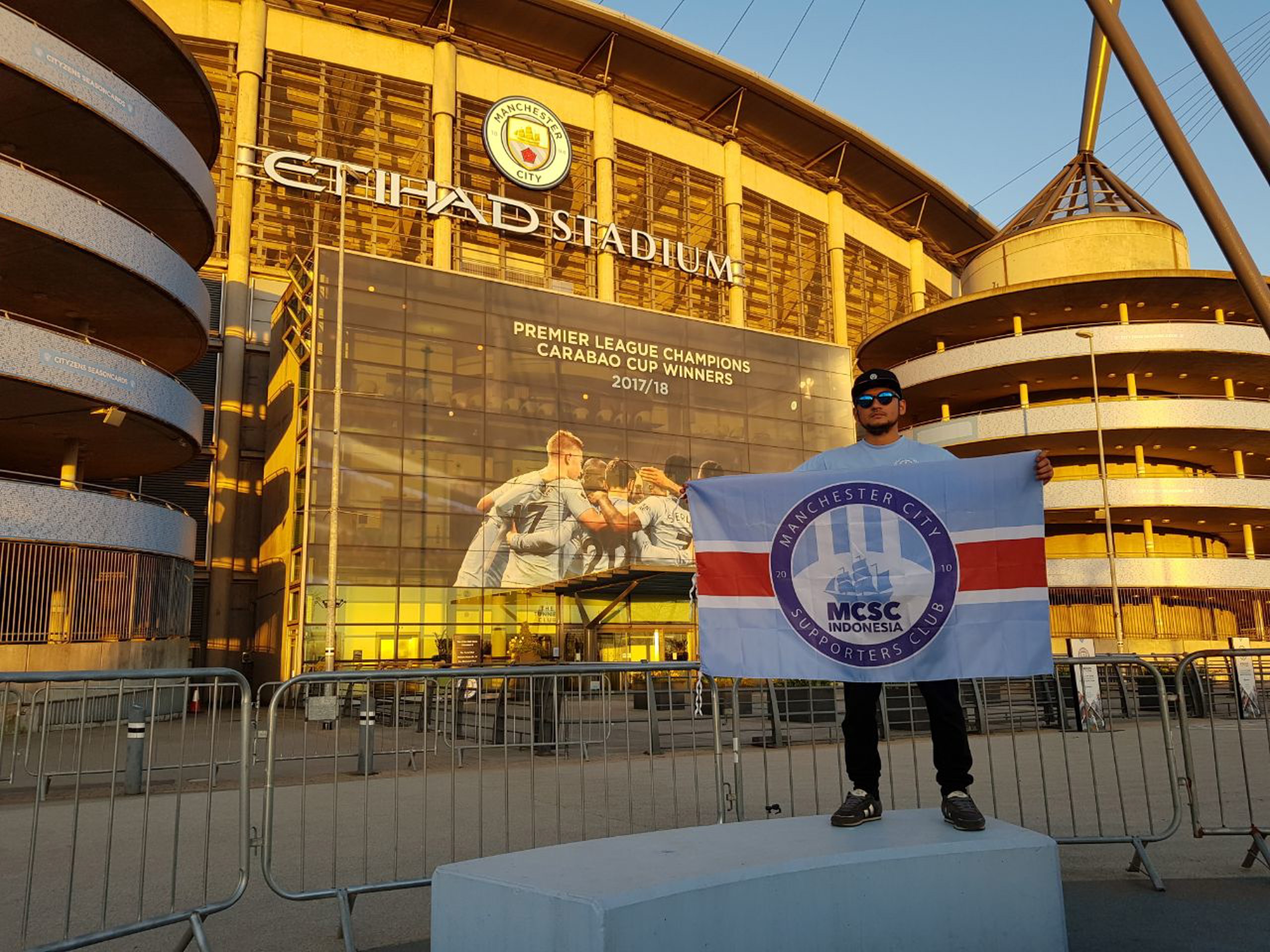 Citizens Indonesia jalan-jalan ke Etihad Stadium
