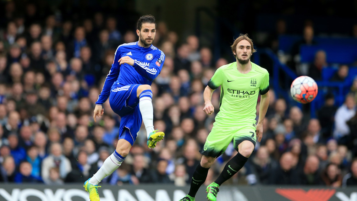 SPANISH STYLE: Cesc Fabregas and Aleix Garcia