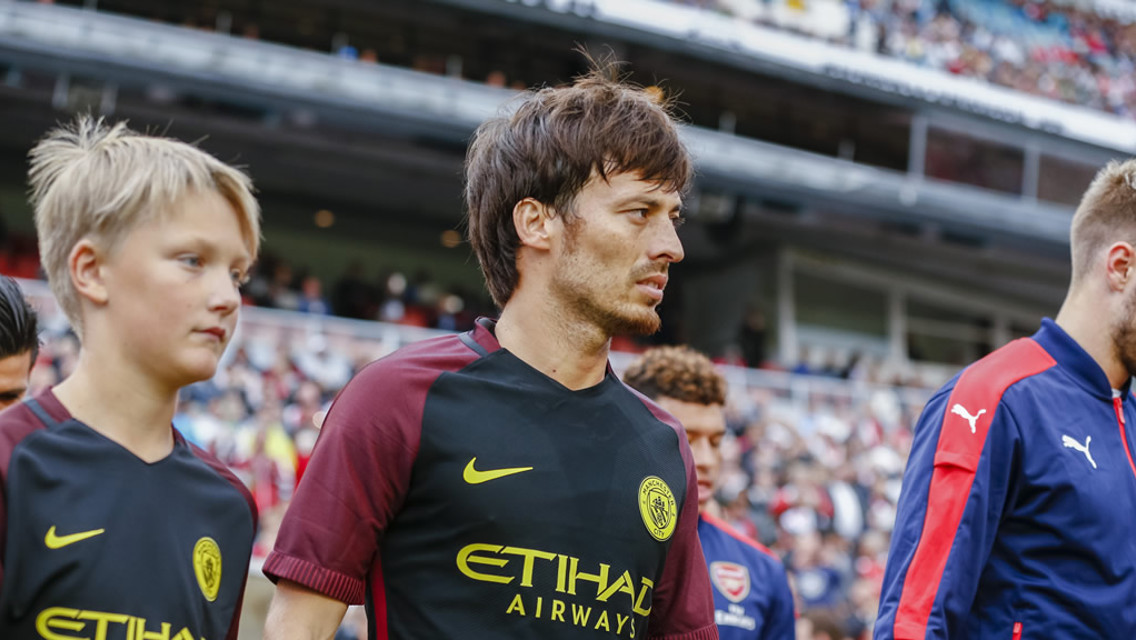 NEW KIT: Silva debuts our new threads