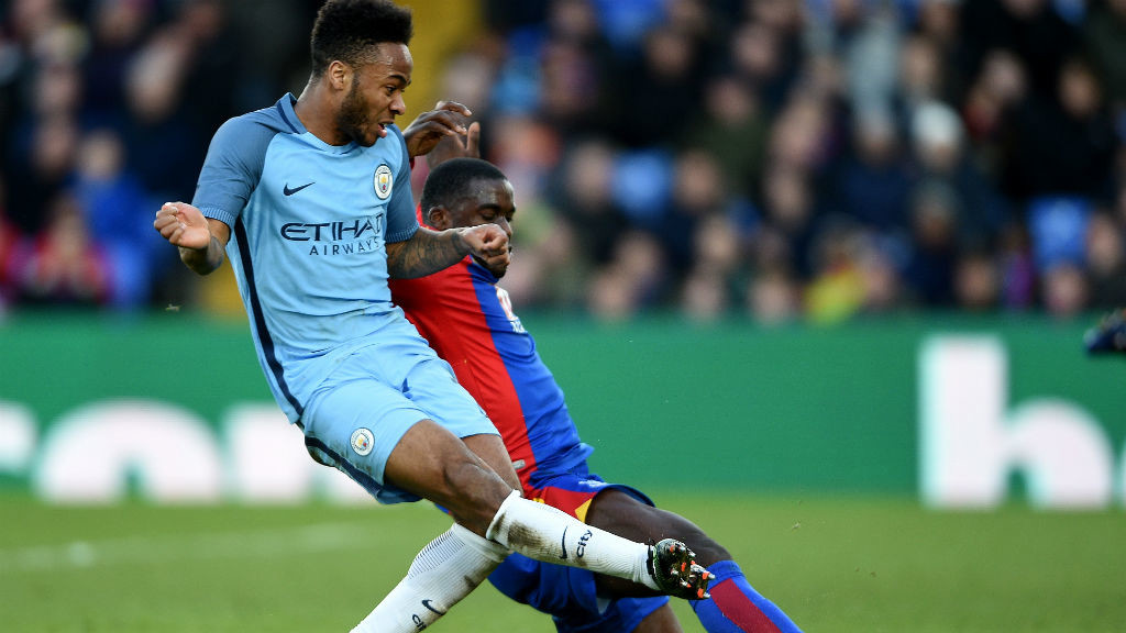 BREAKTHROUGH: Raheem Sterling keeps his nerve to score