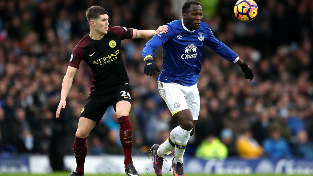STONES OR KOMPANY: It will be a busy evening with Lukaku now in red...