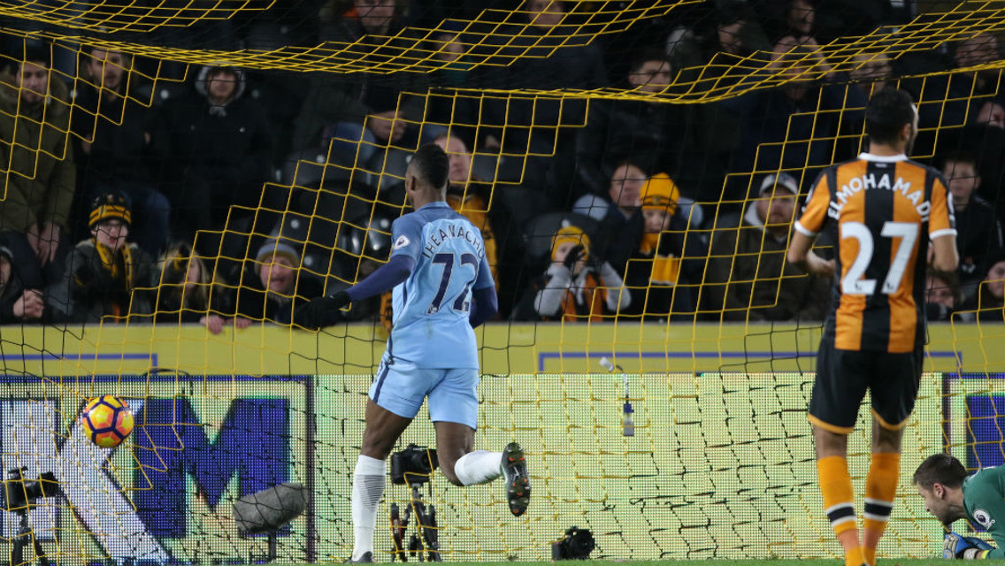 TAPPED HOME: Kelechi Iheanacho doubles City's lead with less than 15 minutes to go...