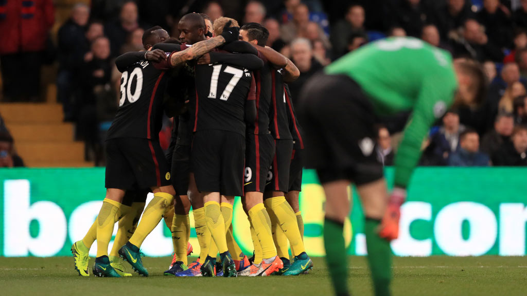 FIRST BLOOD: Yaya opens the scoring