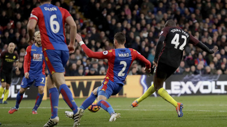 GOAL - Yaya Toure scores his side's first goal