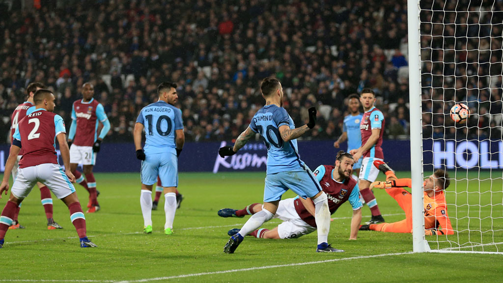 AGUERO GOAL: Sergio's 154th to date