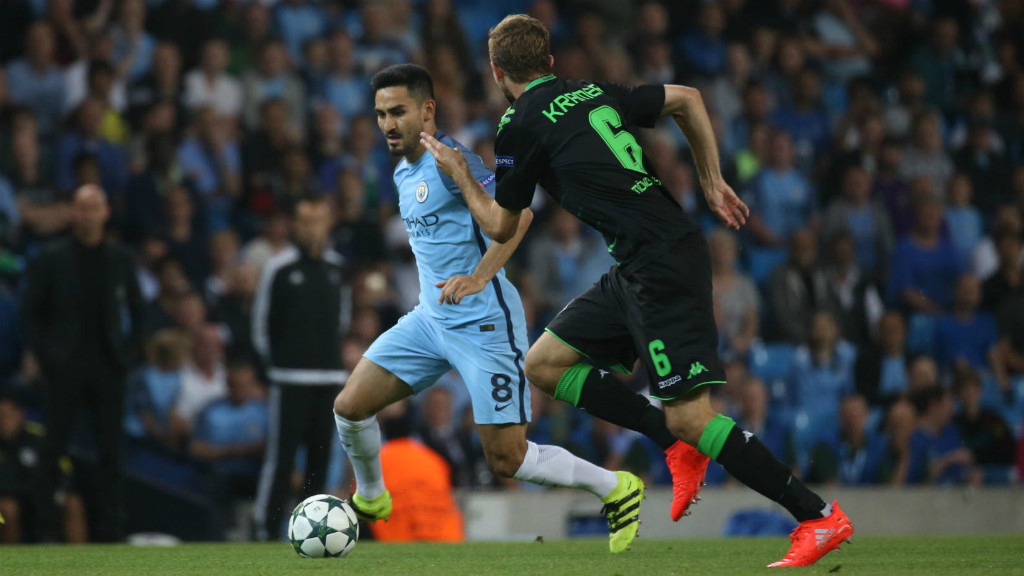 ILKAY MORE: Impressive start by the German