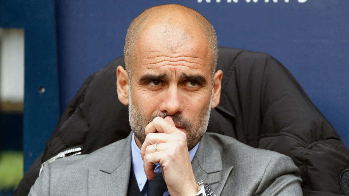 PEP PONDERS: The boss looks on during in the early stages of the game.