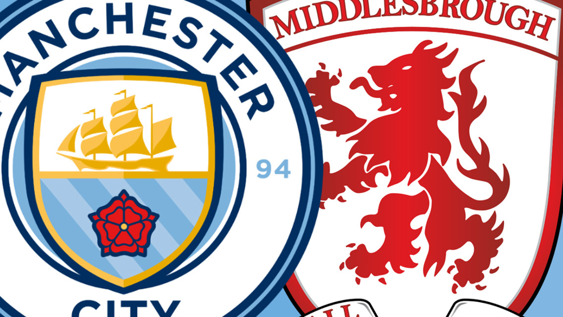 FT: Man City 1-1 Middlesbrough