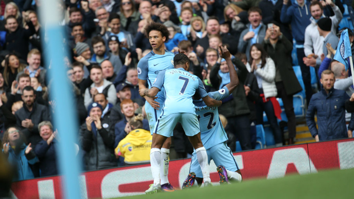 PURE JOY: Iheanacho reacts to getting City back on level terms