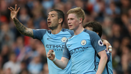 Man City's 2016/17 Premier League goals