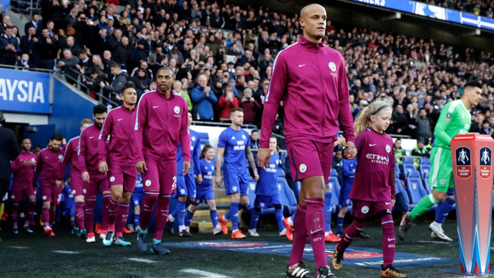 LEADER: Captain Vincent Kompany returns to the side. 