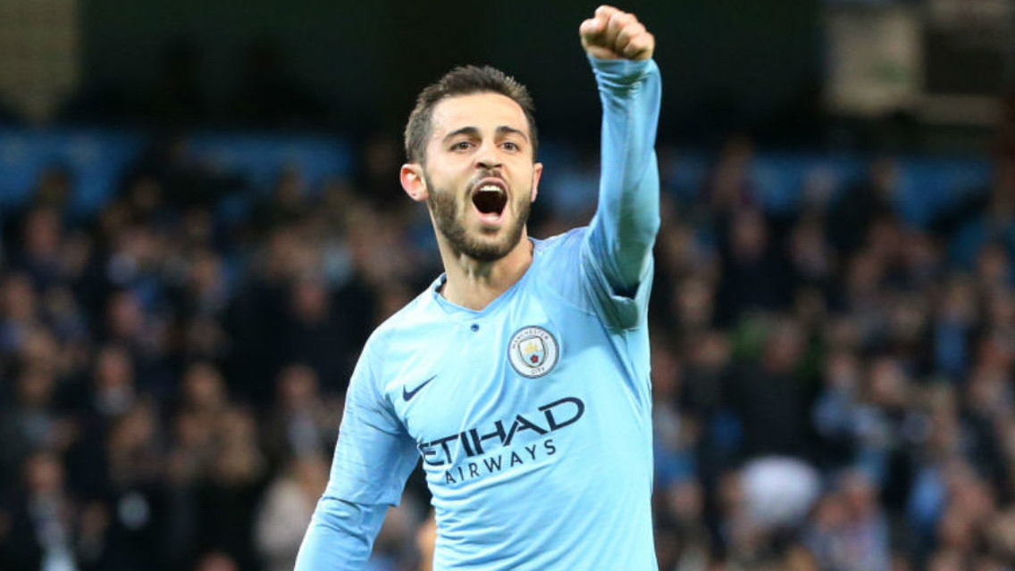 TWO: Bernardo makes it 2-1 in the first-half.