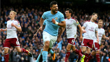 Todos os toques: Aguero vs Burnley