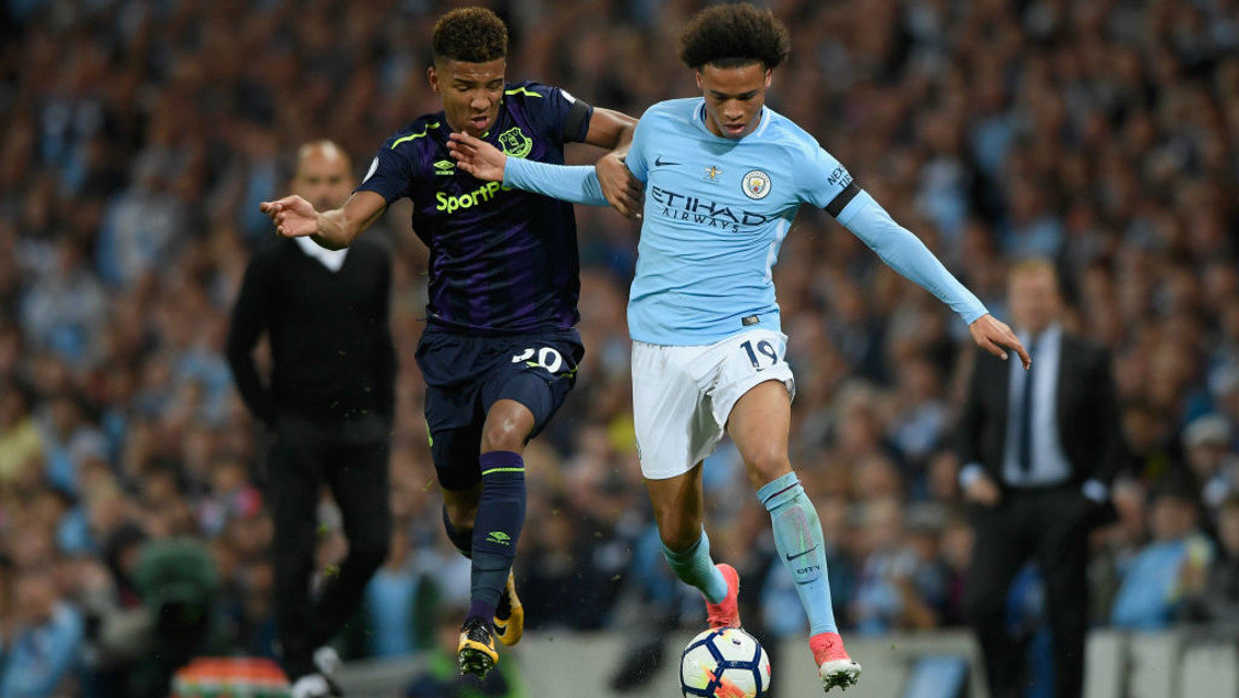BREAKING FORWARD: Leroy Sane goes on the attack.
