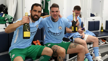 Champions: Dressing room cam