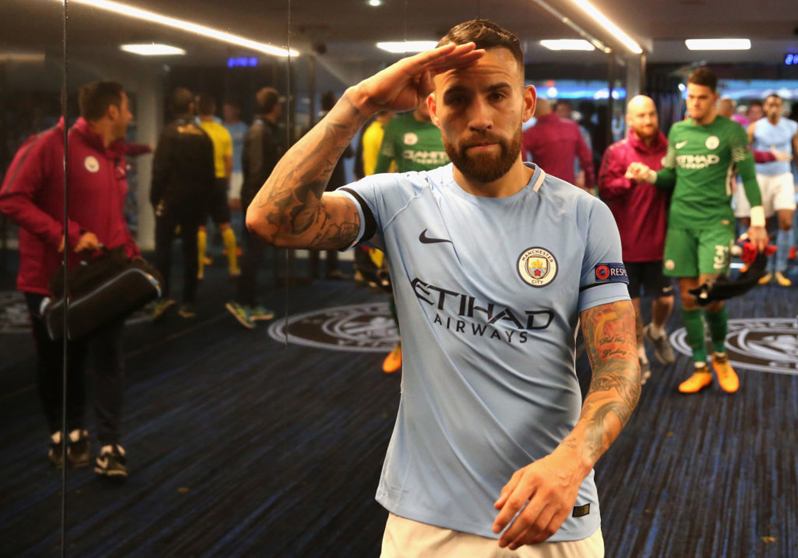 Otamendi: “Hay que pensar en el siguiente partido"