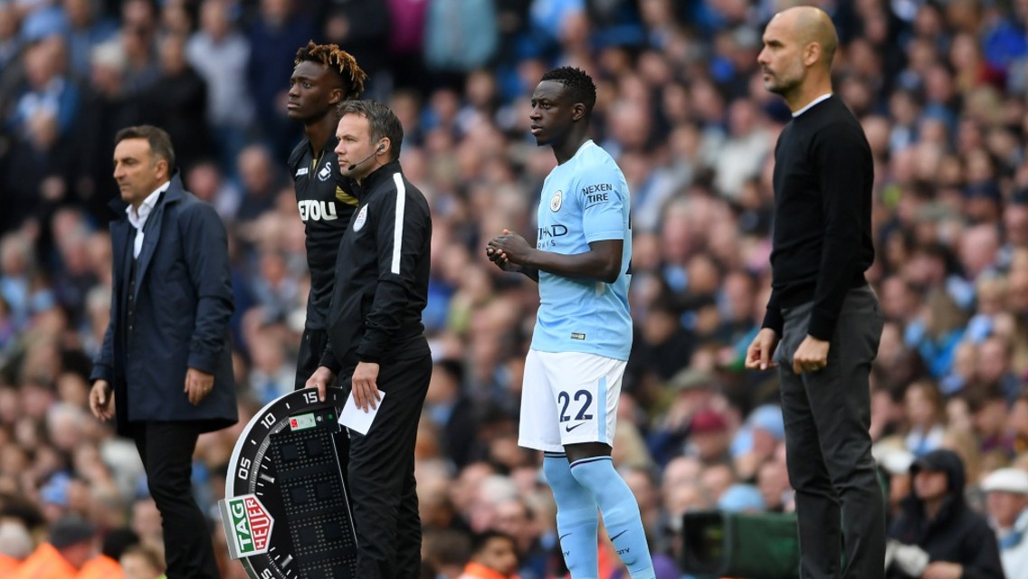 COMEBACK KING: Benjamin Mendy returns to first team action after seven months out.