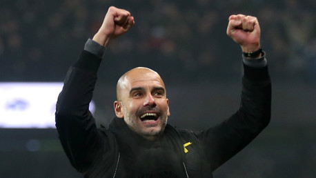 PEP TALK: Pep Guardiola says he could see City's improvement in the pre-season win over Tottenham