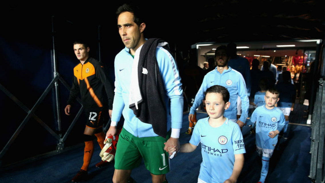 IN FORM: Claudio Bravo turned in an impressive performance against Wolves.