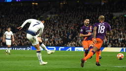CHAMPIONS LEAGUE: Heung-Min Son's goal saw City lose 1-0 to Spurs in the first leg of our Champions League quarter-final 